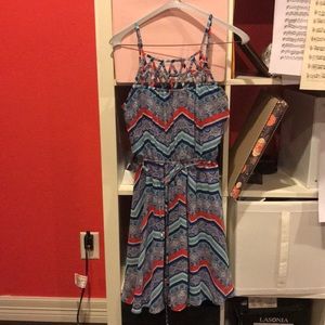 Multicolored dress from Dillard’s